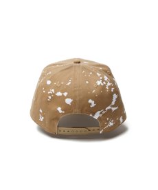 画像2: NEW ERA / 9FIFTY Dripping ロサンゼルス・ドジャース カーキ (2)