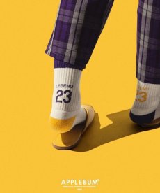 画像1: APPLEBUM(アップルバム) / "LEGEND 23"Sox (Purple&Gold) (1)