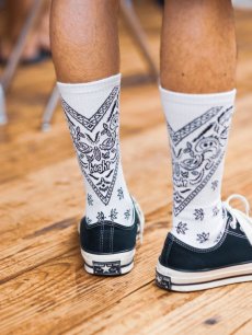 画像12: HAIGHT / [YARZ] PAISLEY SOCKS (12)