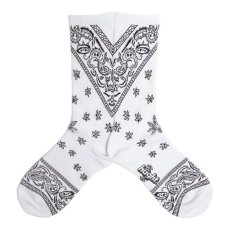 画像2: HAIGHT / [YARZ] PAISLEY SOCKS (2)