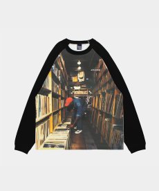 画像1: APPLEBUM(アップルバム) / “Record Store” Raglan L/S T-shirt (1)