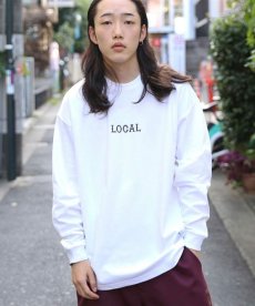 画像7: CUTRATE(カットレイト) / CLASSIC LOCAL LOGO EMBROIDERY L/S TEE (7)