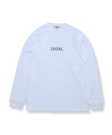 画像2: CUTRATE(カットレイト) / CLASSIC LOCAL LOGO EMBROIDERY L/S TEE (2)