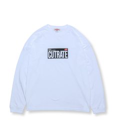 画像1: CUTRATE(カットレイト) / CUTRATE BOX LOGO L/S TEE (1)