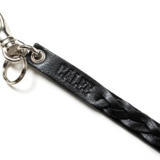 画像5: CALEE(キャリー) / STUDS & KNITTING LEATHER SHORT KEY RING (5)