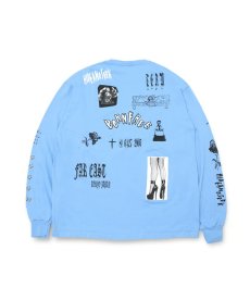 画像6: HIDEANDSEEK(ハイドアンドシーク) / Collage L/S Tee(24aw) (6)