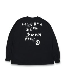 画像2: HIDEANDSEEK(ハイドアンドシーク) / Handwritten L/S Tee (2)