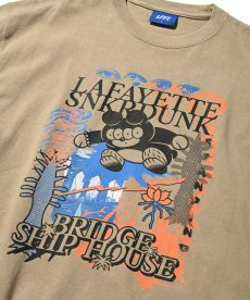 画像3: LFYT(ラファイエット) / BRIDGE SHIP HOUSE BSH × SNKRDUNK × LFYT TEE (3)