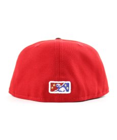 画像2: NEW ERA / RockFord Expos - 59FIFTY SCARLET/BLACK (2)