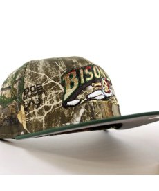 画像3: NEW ERA / BUFFALO BISONS - 59FIFTY REAL TREE/CILANTRO (3)