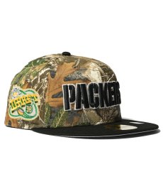 画像1: NEW ERA / Green Bay Packers - 59FIFTY CO DRAFT 98 REAL TREE (1)