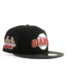 画像1: NEW ERA / San Francisco Giants - 59FIFTY TELL IT GOODBYE BLACK/WD CAMO (1)