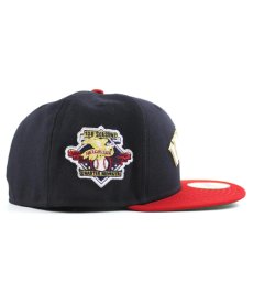 画像2: NEW ERA / Cleveland Indians - 59FIFTY 100 SEASONS NAVY/SCARLET (2)