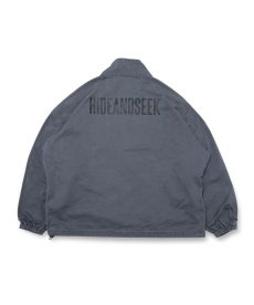 画像4: HIDEANDSEEK(ハイドアンドシーク) / Half Zip Jacket (Pigment Dye) (4)