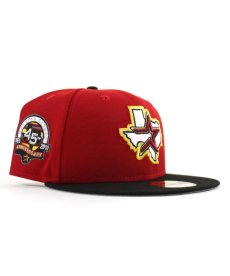 画像1: NEW ERA / Houston Astros - 59FIFTY 45TH ANV SCARLET/BLACK (1)