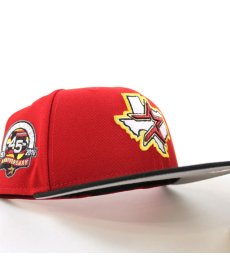 画像4: NEW ERA / Houston Astros - 59FIFTY 45TH ANV SCARLET/BLACK (4)