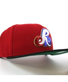 画像3: NEW ERA / RockFord Expos - 59FIFTY SCARLET/BLACK (3)