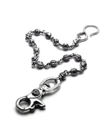 画像2: ArgentGleam / ArgentGleam  Ball Walletchain (FILIGREE CROSS) (2)