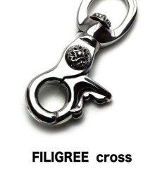 画像3: ArgentGleam / ArgentGleam  Ball Walletchain (FILIGREE CROSS) (3)