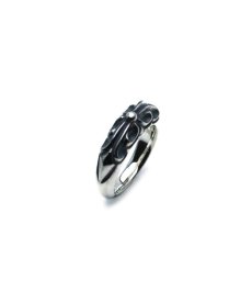 画像3: ArgentGleam / Cross Narrow Band RING (3)