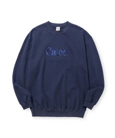 画像3: CALEE(キャリー) / EMBROIDERY CALEE LOGO CREW NECK SW (3)