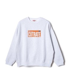 画像1: CUTRATE(カットレイト) / CUTRATE BOX LOGO CREW NECK SW (1)