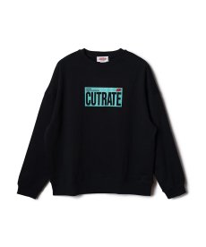 画像2: CUTRATE(カットレイト) / CUTRATE BOX LOGO CREW NECK SW (2)