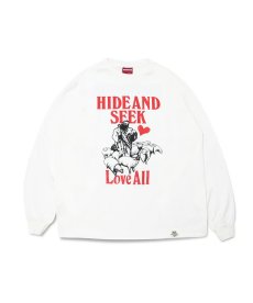 画像3: HIDEANDSEEK(ハイドアンドシーク) / Love All L/S Tee(Front) (3)