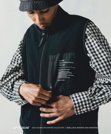 画像8: APPLEBUM(アップルバム) / Fleece Full Zip Vest (8)