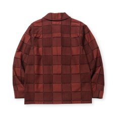 画像3: CALEE(キャリー) / BLOCK CHECK OVER SIZE SHIRT JACKET (3)