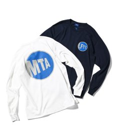 画像1: LFYT(ラファイエット) / LFYT x MTA LOGO L/S TEE  (1)