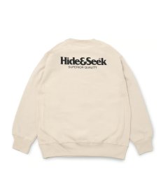 画像6: HIDEANDSEEK(ハイドアンドシーク) / Logo Sweat Shirt(24aw) (6)