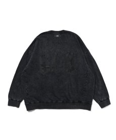 画像2: EL REIGN(エルレイン)  / "The Apocalipse" STONE ASID WASH SWEAT (2)