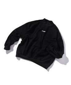 画像1: EL REIGN(エルレイン)  / SOLID LOGO MOCK NECK SWEAT (1)