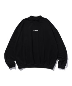 画像2: EL REIGN(エルレイン)  / SOLID LOGO MOCK NECK SWEAT (2)