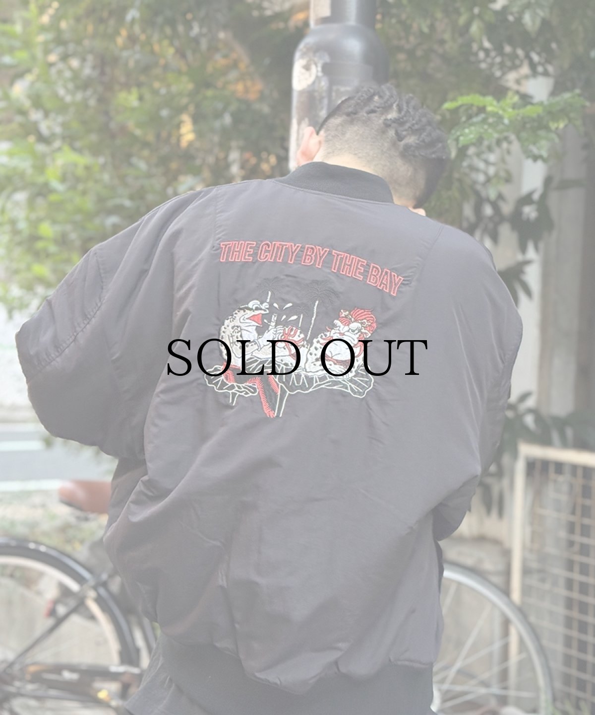 画像1: HAIGHT / [SCRIBE TATTOO] BOMBER JACKET (1)