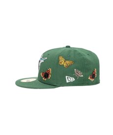 画像3:  NEW ERA × FELT Florida Marlines - 59FIFTY BUTTERFLY GARDEN GRN (3)