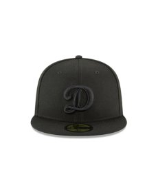 画像2: NEW ERA / Los Angeles Dodgers - 59FIFTY MLB BASIC D BLKBLK (2)