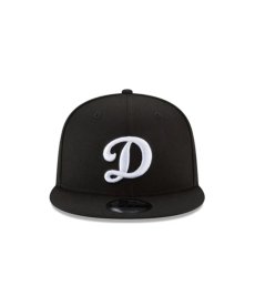 画像2: NEW ERA / Los Angeles Dodgers - 9FIFTY MLB BASIC SNAP D BLKWHI (2)