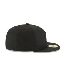 画像4: NEW ERA / Los Angeles Dodgers - 59FIFTY MLB BASIC D BLKBLK (4)