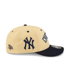 画像4: NEW ERA × FELT NEW YORK YANKEES - LP 9FIFTY BLOCK SNAPBACK LIGHT BEIGE  (4)