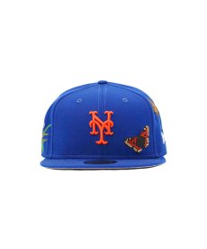 画像1:  NEW ERA × FELT New York Mets - 59FIFTY BUTTERFLY GARDEN ROYAL (1)