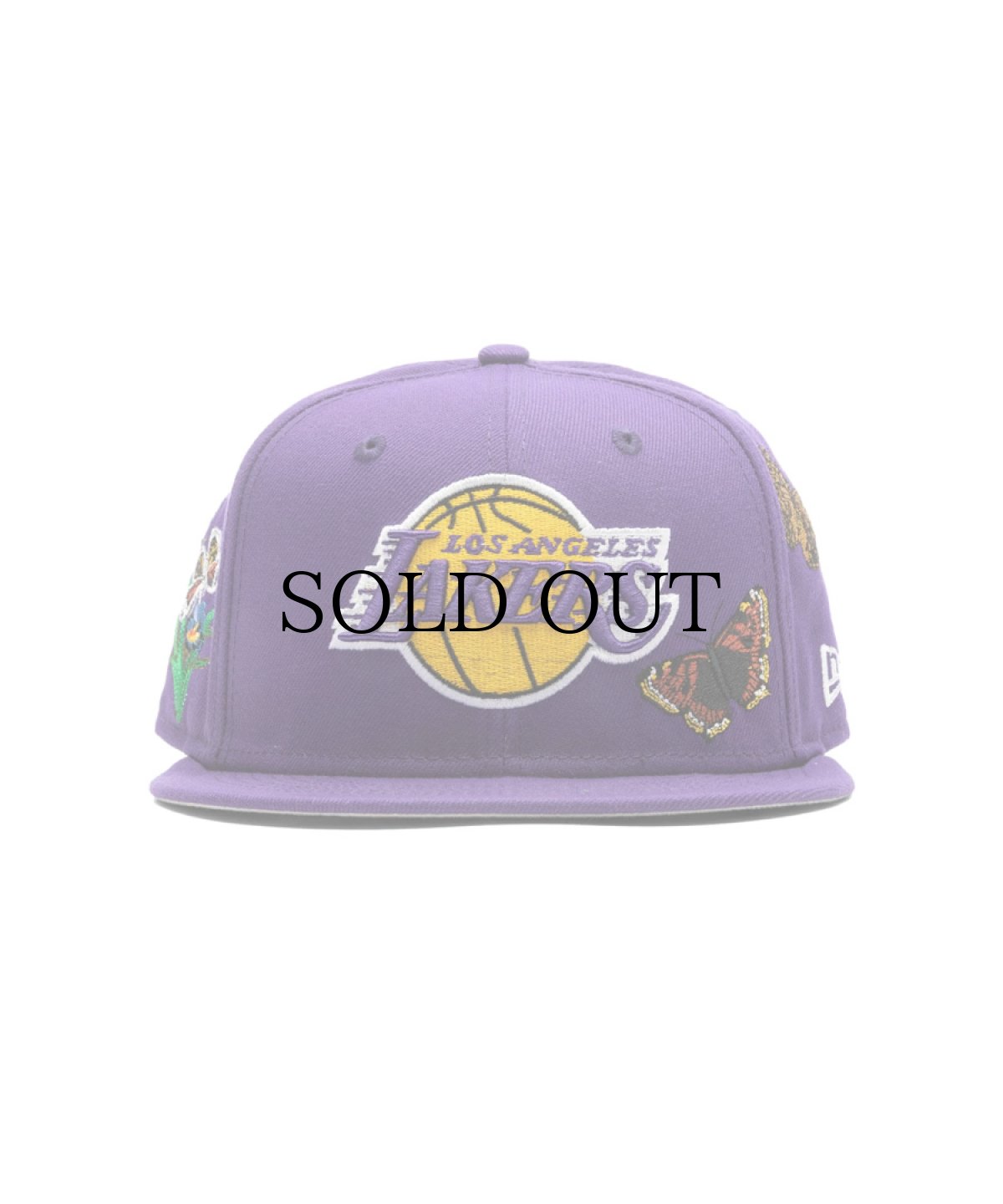 画像1:  NEW ERA × FELT Los Angeles Lakers - 59FIFTY BUTTERLY GARDEN PURPLE (1)