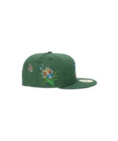 画像2:  NEW ERA × FELT Miami Marlines - 59FIFTY BUTTERFLY GARDEN GREEN (2)