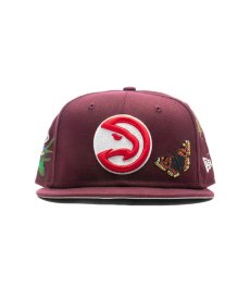 画像1:  NEW ERA × FELT Atlanra Hawks - 59FIFTY BUTTERFLY GARDEN BG (1)