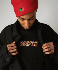 画像3: APPLEBUM(アップルバム) / "Flowers Logo" Mockneck L/S T-shirt (3)