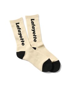 画像4: LFYT(ラファイエット) / Lafayette LOGO CREW SOCKS (4)