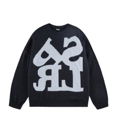 画像1: SPLR / Carving Logo Crew Knit (1)