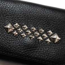 画像3: CALEE(キャリー) / STUDS LEATHER MULTI WALLET (3)