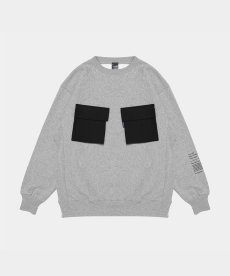 画像2: APPLEBUM(アップルバム) / W Big Pocket Crew Sweat (2)